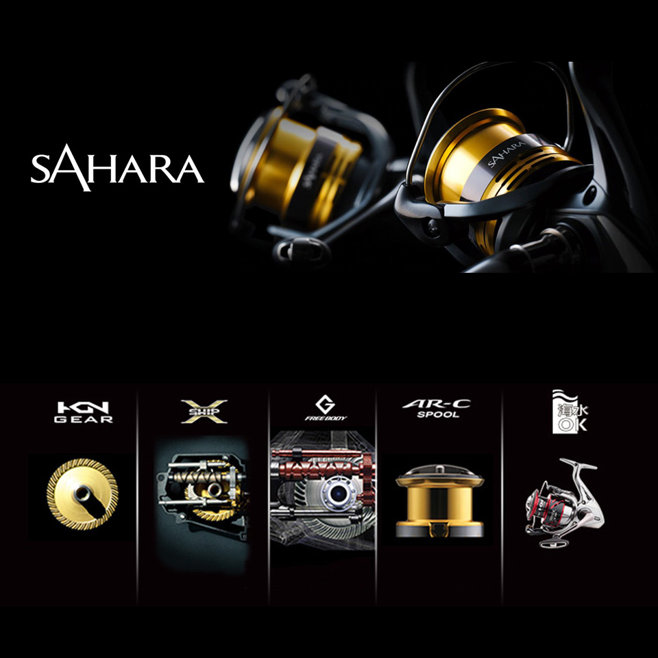 Катушка SHIMANO SAHARA, 2022,  – обзор и цена Shimano Reel Sienna
